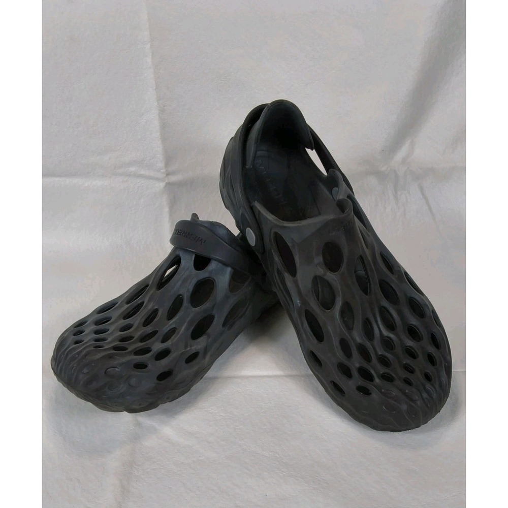 Merrell Hydro Moc Black Water Clogs Shoes Sandals Unisex Mens Womens Size W7